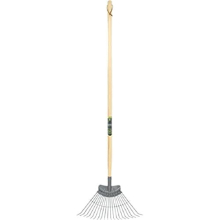 Kew Gardens 3872KEW Carbon Steel Heavy Duty Lawn Rake