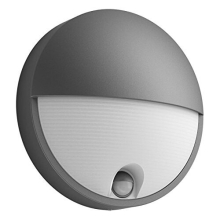 myGarden Capricorn LED Outdoor Wall Light with Motion Sensor. [Anthracite] 1 x 6 W Integrated LED Light. For Garden and Patio Lighting