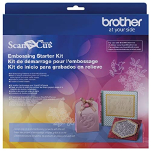 Accessory Set, For Scanncut Diy Cutting Machine, Mat, Tools, Metal Sheets and 50 Embossing Patterns
