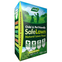 20400353 SafeLawn Child and Pet Friendly Natural Lawn Feed 150 m2, Green, 5.25 kg