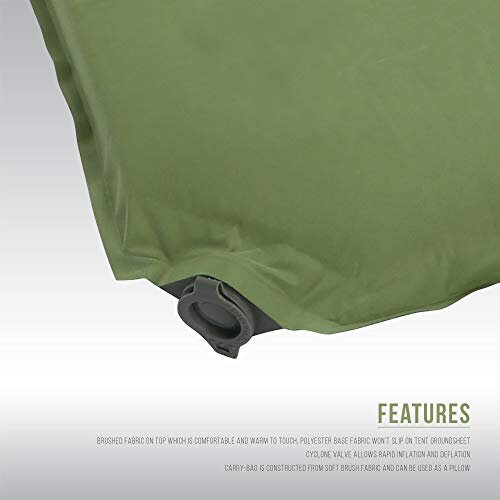 Vango Odyssey 7.5 Single Self Inflating Sleep Mat, Epsom Green [Amazon Exclusive] 2