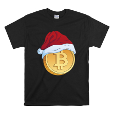 (XX-Large, Black) Christmas Bitcoin Black Women T Shirt T-Shirt Tshirt Top