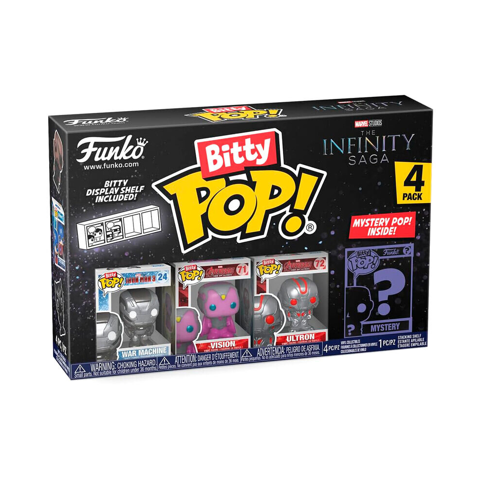 Funko Blister 4 Figures Bitty Pop Marvel The Infinity Saga Iron Man