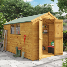 (10x6, Windowed) BillyOh Master Tongue and Groove Apex Shed