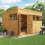 BillyOh (12x8, Windowed) BillyOh Switch Overlap Pent Shed 2