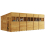 BillyOh (20x10, Windowed) BillyOh Switch Overlap Pent Shed 5
