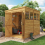BillyOh (8x6, Windowed) BillyOh Switch Overlap Pent Shed 1