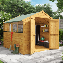 (8x8, Windowed) BillyOh Master Tongue and Groove Apex Shed