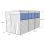 BillyOh (12x6, Windowed) BillyOh Switch Overlap Pent Shed 4