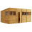 BillyOh (16x10, Windowed) BillyOh Switch Overlap Pent Shed 5