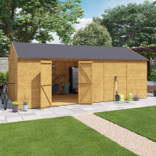 (20x10, Windowless) BillyOh Expert Tongue and Groove Reverse Apex Workshop