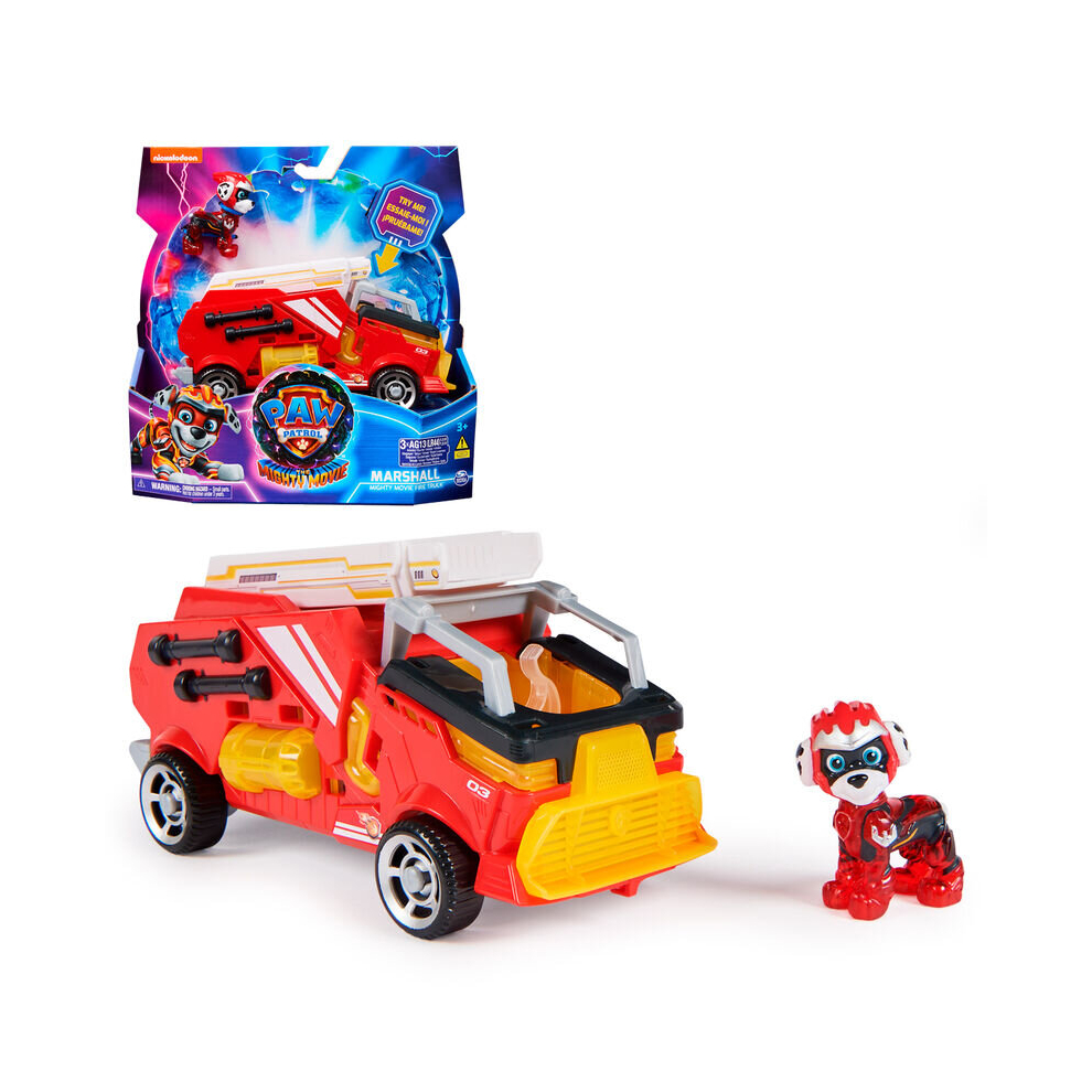 Spin Master Paw Patrol Mighty Movie Marshall Vehicle