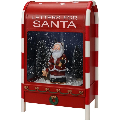 MAIL BOX WITH LED, SNOW, MUSIC