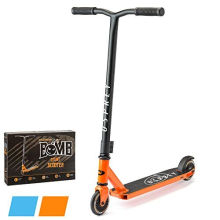 Stunt Scooter | for Boys Girls Kids and Adults, Kick T-Bar Street Pro 360 Spin Scooter with ABEC 5 Bearings and Ergonomic Handlebars, Multiple Colours