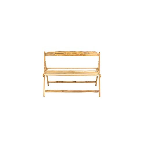 Teak Wood 2/3 Seater Foldable Bench Beer 1