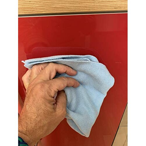 Kitchen Cupboard Door Cleaner 250ml and Universal Waffle Cloth 2