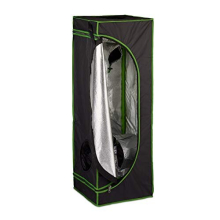Growbox, Plant Cultivation, Reflective Foil inside, Darkened Cultivation Tent, HWD: 120x40x40 cm, Black/Green