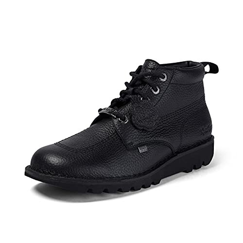 KicKers Unisex Kick Hi Tumble Ankle Boot, Black, 7 UK