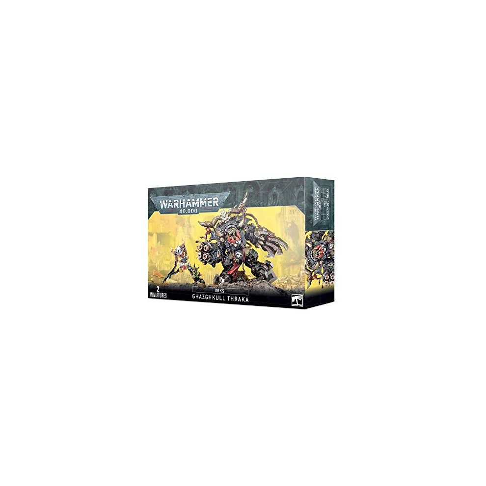 Games Workshop - Warhammer 40,000 - Orks Ghazghkull Thraka - Tabletop Miniatures Wargame