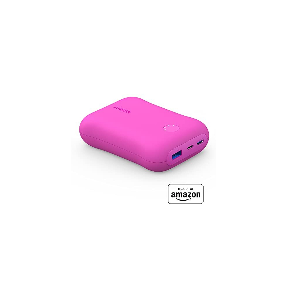 Made for Amazon, Kids Portable Charger | for Fire Kids & Kids Pro tablets, Pink