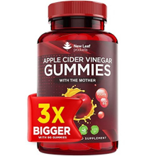 Apple Cider Vinegar Vegan Gummies Huge 3 Months Supply with The Mother High Strength + Vitamin B12 Folate Pomegranate & Beetroot – Fresh Pure