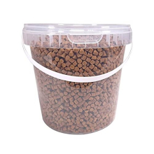 Premium Sinking Carp Pellets Fishing Bait by Britten & James (1.5kg). A Proven High Attractant Bait - 6mm Coarse Carp Pellets in a Reusable 2L Tub