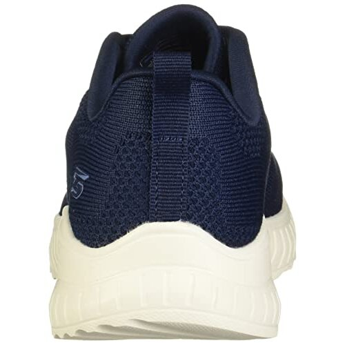 Skechers Women's Bobs Squad Chaos Face Off Sneaker, Navy Engineered Knit, 5 UK 2