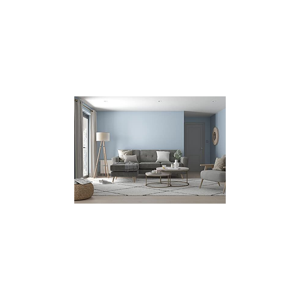 Walls & Ceilings Silk Emulsion Paint - Bright Skies - 2.5 Litre (5599871)