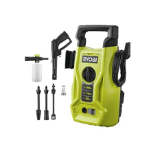 RY110PWA 1400W 110bar Pressure Washer, Hyper Green,5133005366