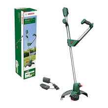 Bosch Cordless Grass Trimmer UniversalGrassCut 18V-260 (1x Battery, 18 Volt System, Cutting Diameter: 26 cm, Adjustable Handles, in Carton Packaging)