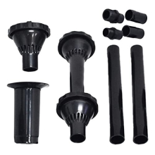9Pcs Small Fountain Nozzle kit,Water Fountain Nozzle Heads Fountain Head Set Fountain Pump Nozzle Set 3 Kinds of Nozzle Selection Water Fountain Spray