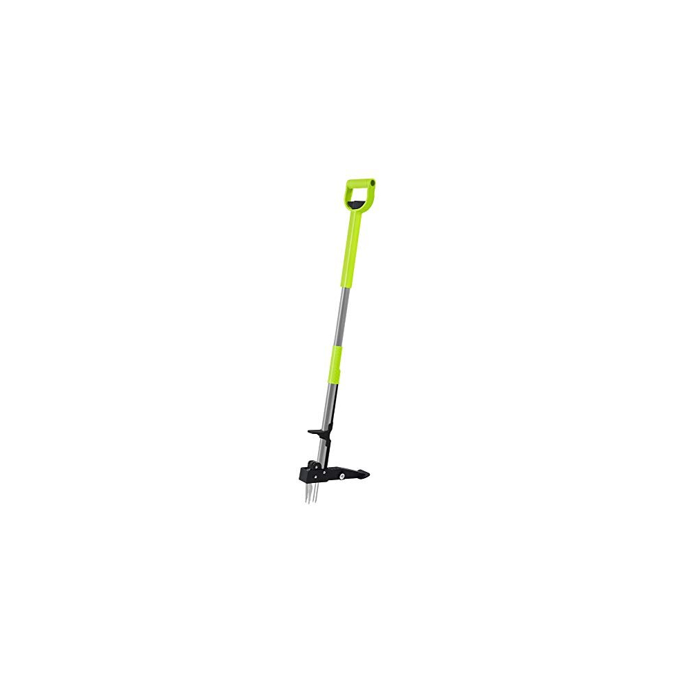 Stand Up Weeder Puller, 40-47inch Long Handle Weed Puller, Deluxe 4-Claws Weed Removal Weeding Tool