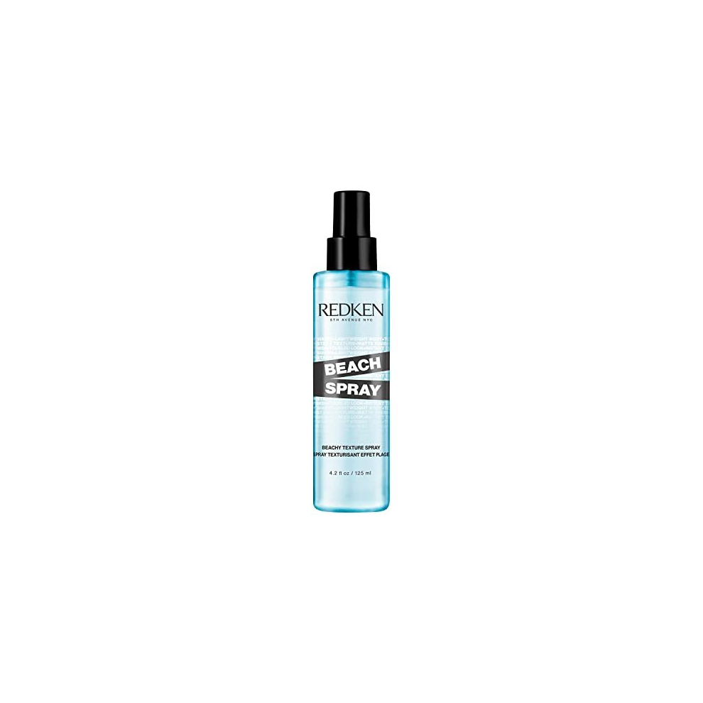 Beach Spray, Sea Salt-Free Styling Spray for Defined Waves, Matte Finish and Medium Hold, 125ml