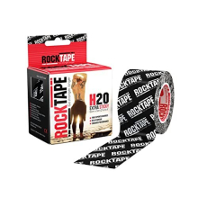 Nastro unisex con logo H2O nero da 2 pollici, rotolo piccolo, non tagliato, largo 5 cm