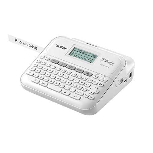 Brother Thermische Printer - Brother - PT-D410 - Wit - 20 mm/sec - Bedraad 2