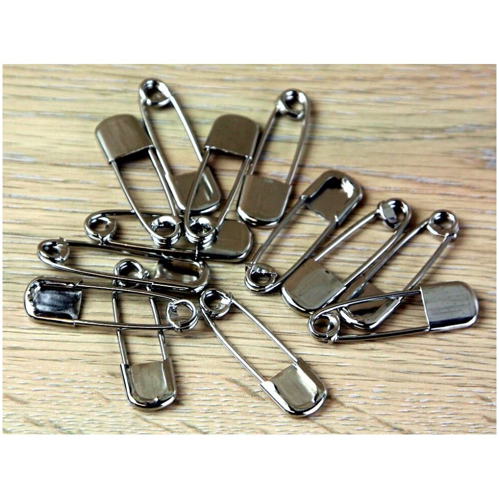 Prym Safety Pins  Silver - each