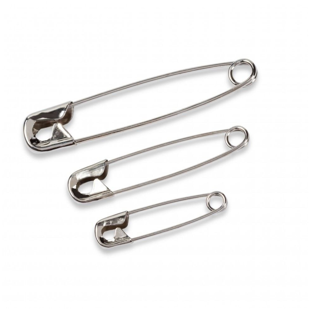 Prym Safety Pins - Per Pack Of 12 Silver