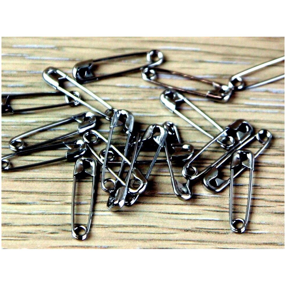 Prym Safety Pins  Black - per pack of 12