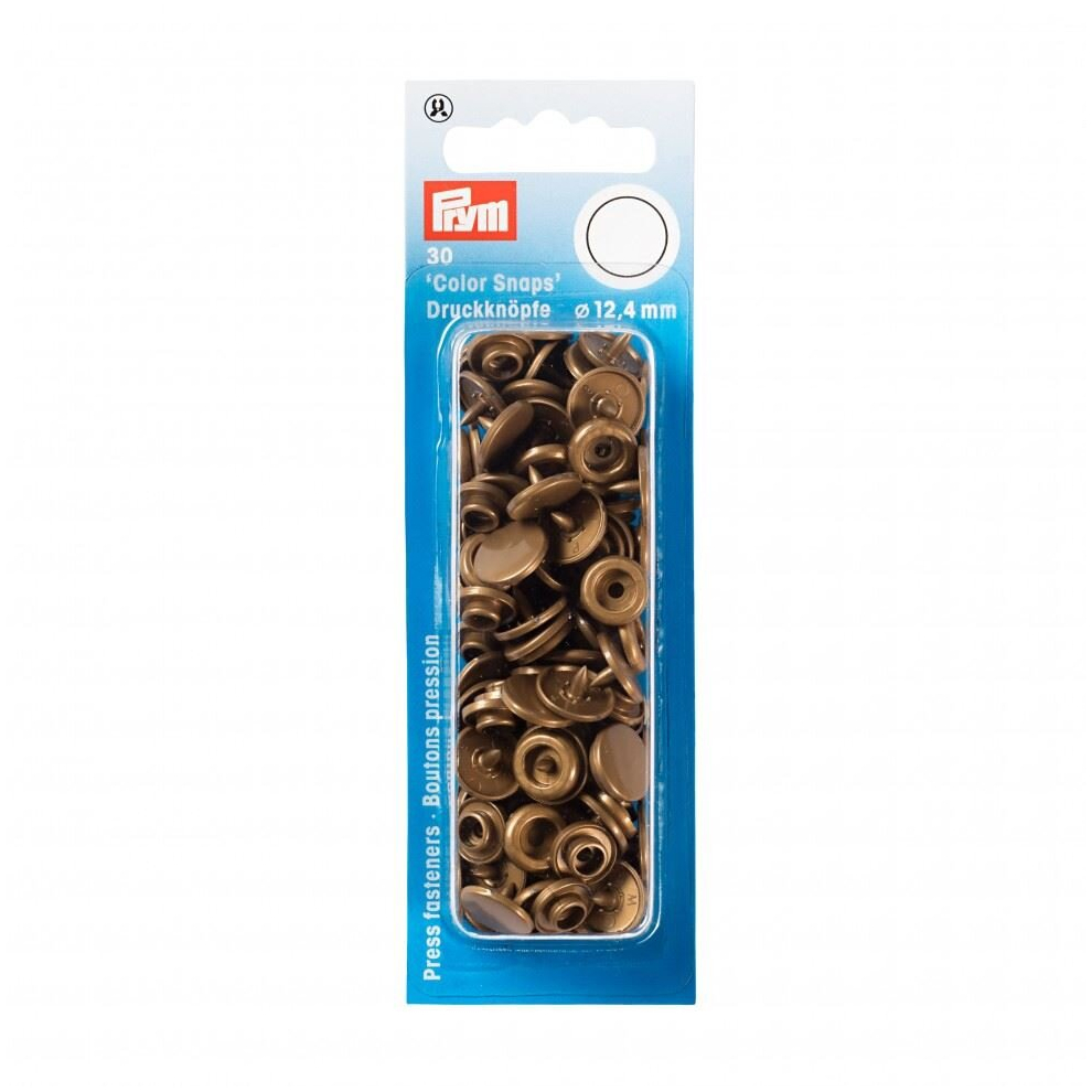 Prym Snaps Press Fasteners  Gold - per pack of 30