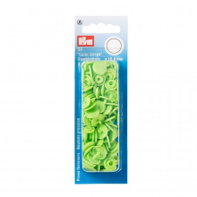 Prym Snaps Press Fasteners Apple Green - per pack of 30