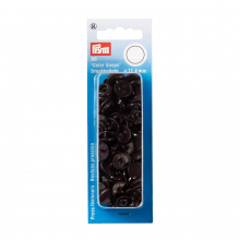 Prym Snaps Press Fasteners Dark Brown - per pack of 30