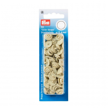 Prym Snaps Press Fasteners Beige - per pack of 30