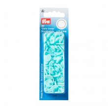 Prym Snaps Press Fasteners Light Turquoise - per pack of 30