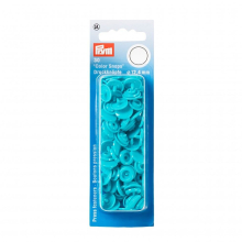 Prym Snaps Press Fasteners Turquoise - per pack of 30