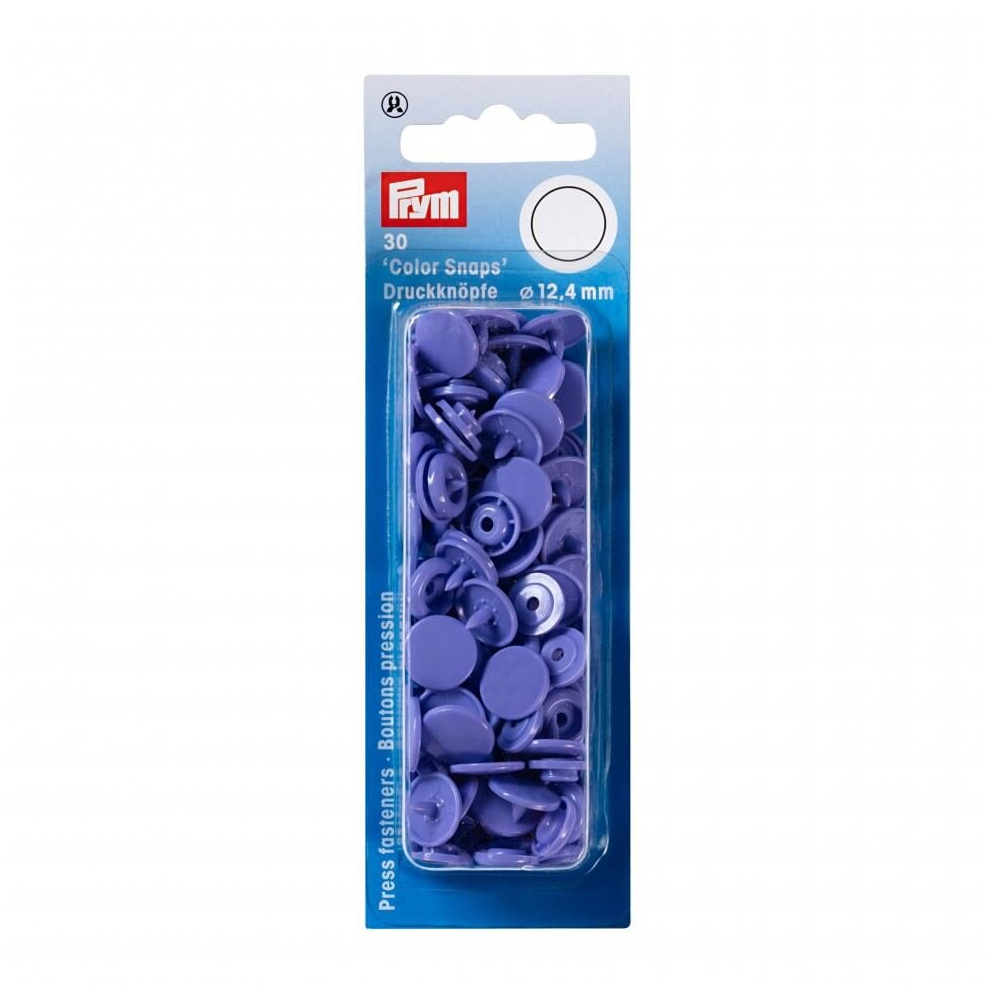 Prym Snaps Press Fasteners  Lavender - per pack of 30