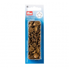 Prym Star Snaps Press Fasteners Gold - per pack of 30