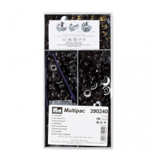 Prym Sport Snaps Press Fasteners Black Oxidized - per pack of 100