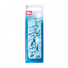Prym Snaps Press Fasteners Light Blue - per pack of 30
