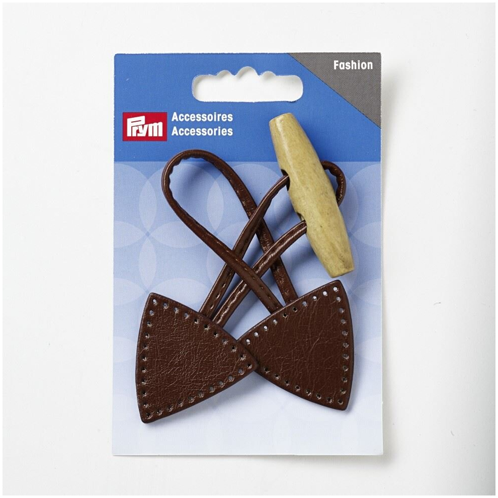 Prym Toggle Fastening Brown - Each