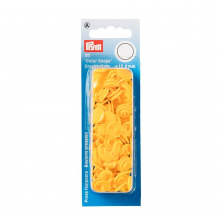 Prym Snaps Press Fasteners Yellow - per pack of 30